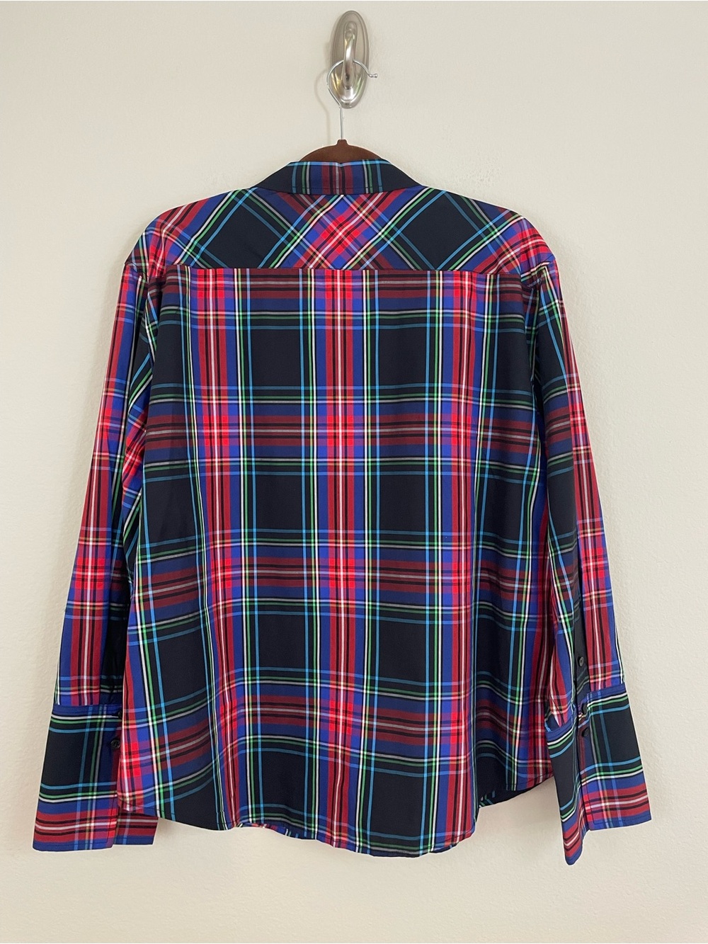 J. Crew Garçon classic shirt in Stewart tartan cotton poplin Size 16 - Picture 6 of 8